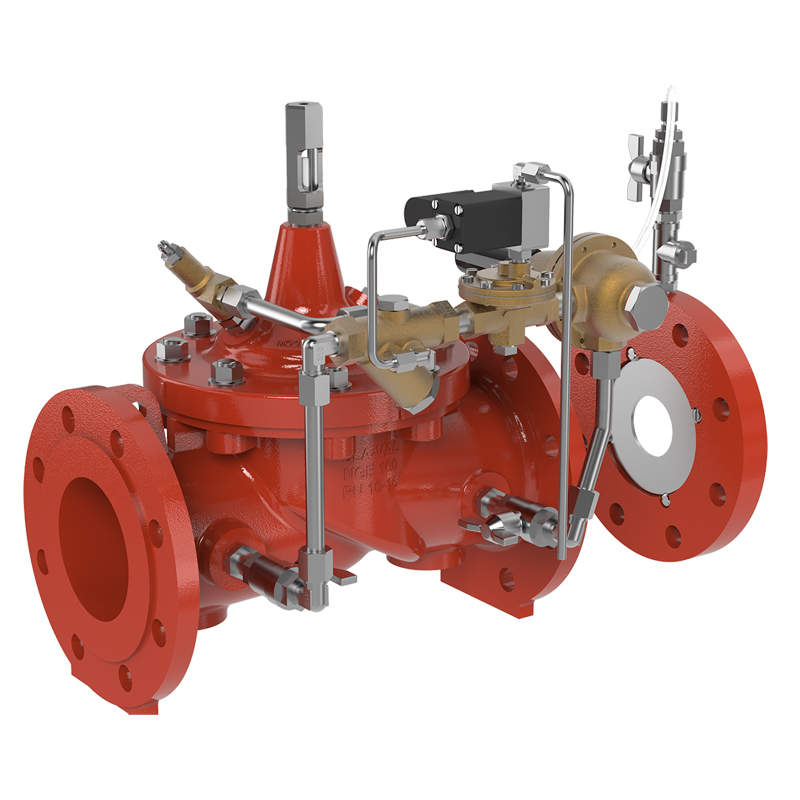 43E/D-01 Flow Control Valve with Solenoid Shut-Off